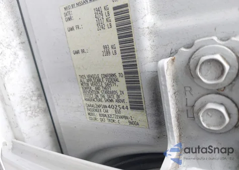 2011 Nissan Altima 2.5 S z USA, uszkodzony, nr VIN 1N4AL2AP1BN402544